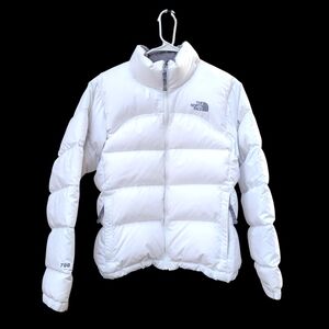 Womans North Face 96 Nuptse White Puffer Sz M Retro
